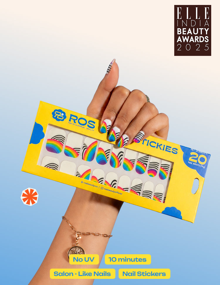 Rainbow - ROS Beauty Nail Stickers