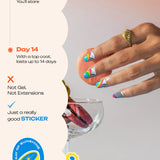 Rainbow - ROS Beauty Nail Stickers