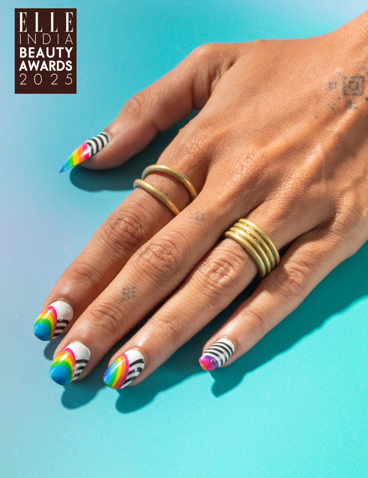 Rainbow - ROS Beauty Nail Stickers