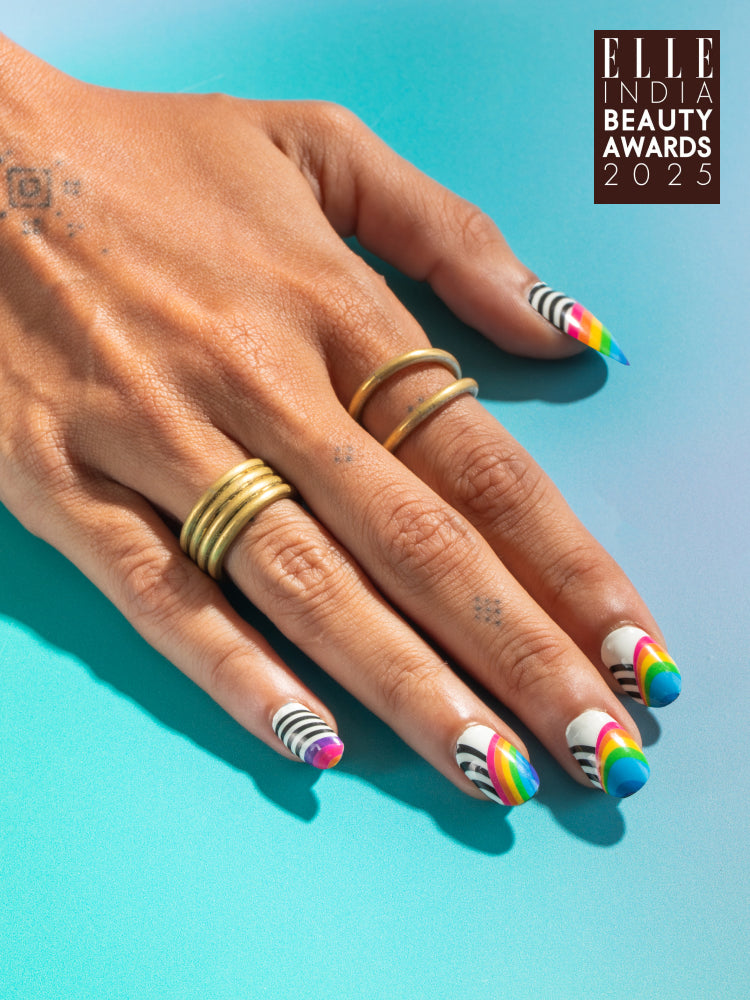 Rainbow - ROS Beauty Nail Stickers