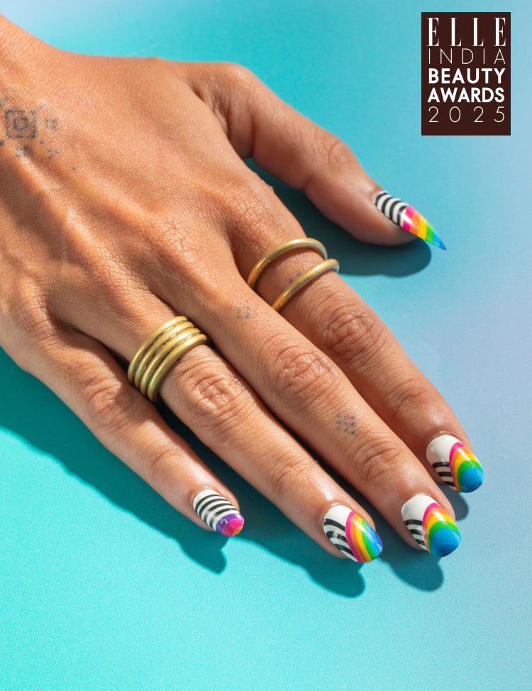 Rainbow - ROS Beauty Nail Stickers