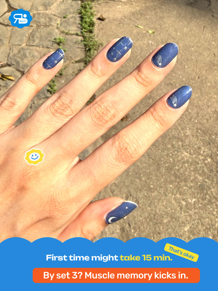 Sky full of stars - ROS Beauty Nail Stickers