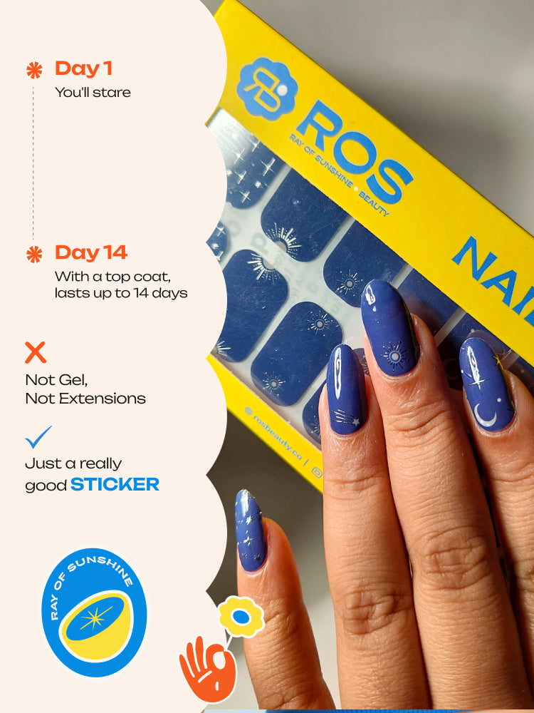 Sky full of stars - ROS Beauty Nail Stickers