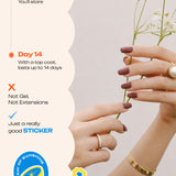 Velvet Truffle - ROS Beauty Nail Stickers