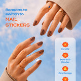 Velvet Truffle - ROS Beauty Nail Stickers
