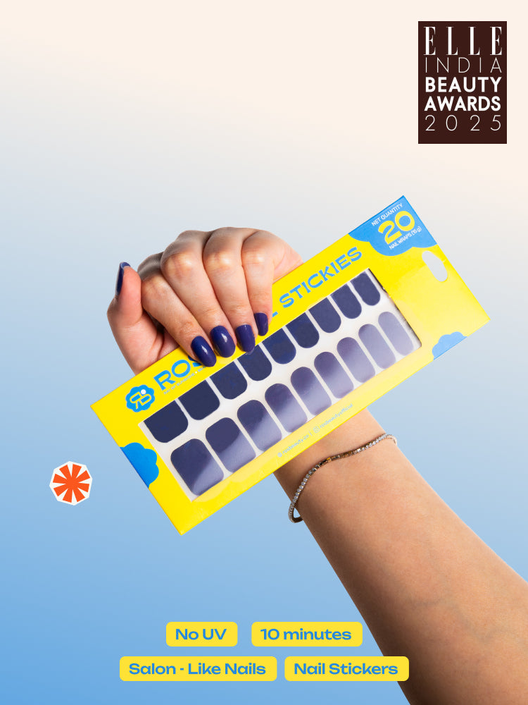 Peek-a-Blue - ROS Beauty Nail Stickers