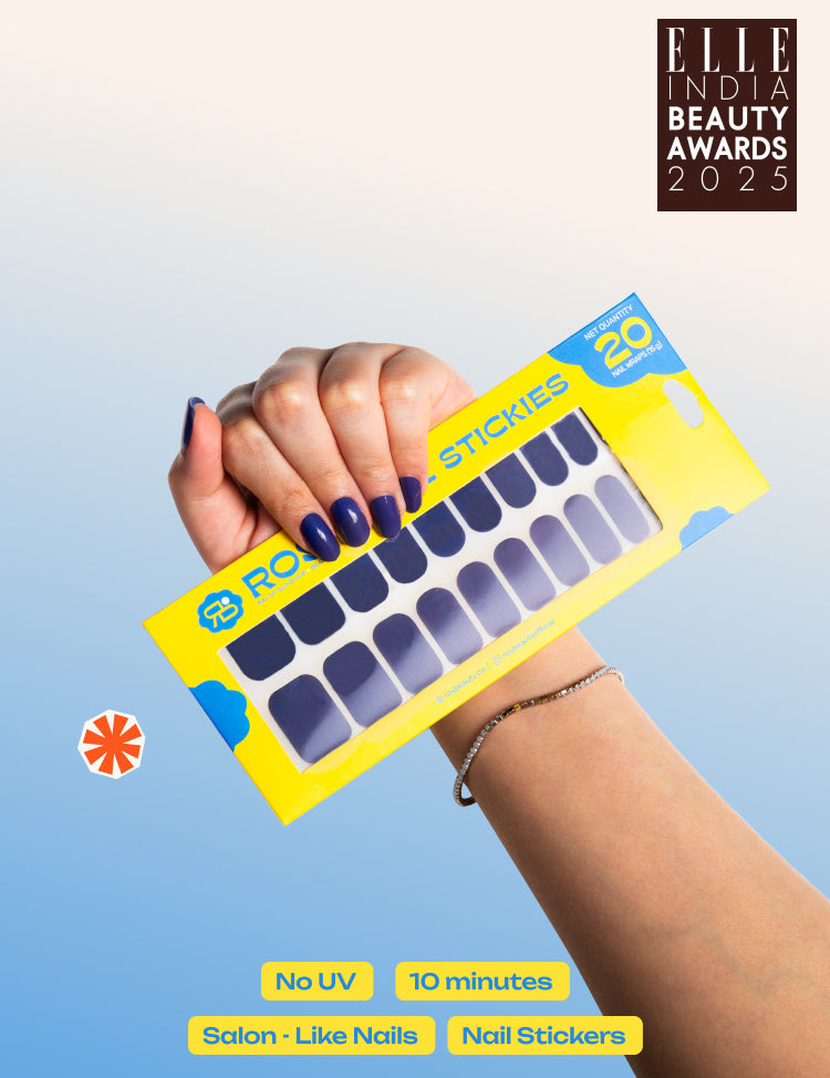 Peek-a-Blue - ROS Beauty Nail Stickers