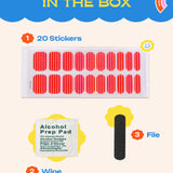 Tootie Cutie - ROS Beauty Nail Stickers