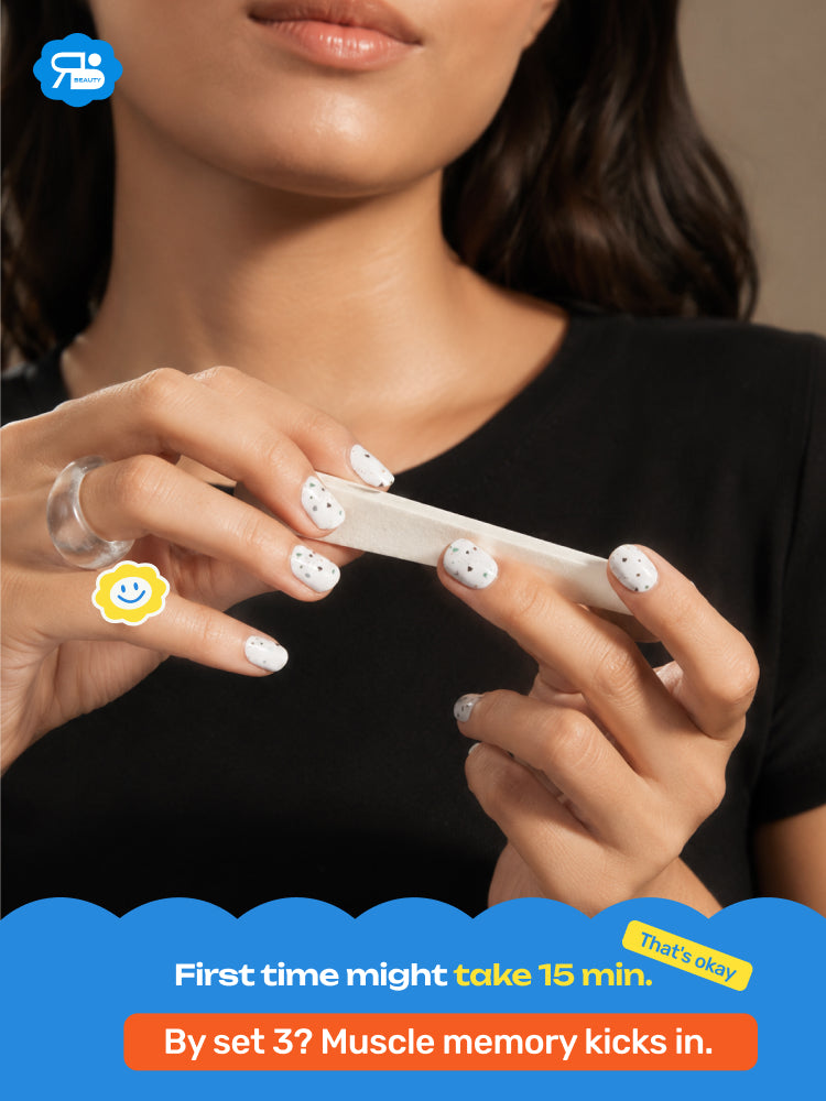 Terrazo Vibe - ROS Beauty Nail Sickers