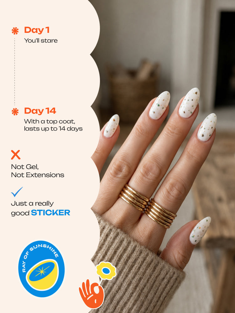 Terrazo Vibe - ROS Beauty Nail Sickers
