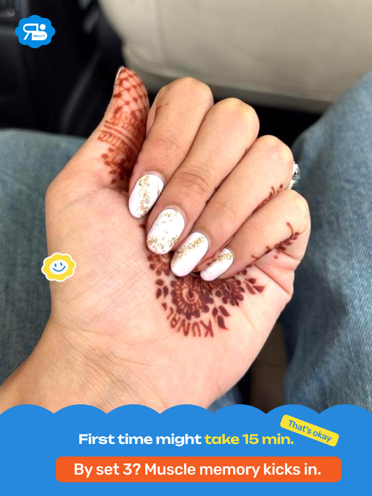 Unicorn Marble - ROS Beauty Nail Stickers