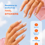 Unicorn Marble - ROS Beauty Nail Stickers