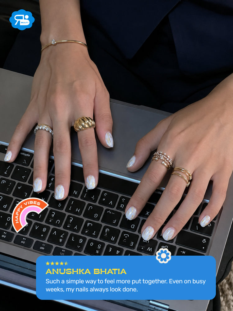 Unicorn Marble - ROS Beauty Nail Stickers