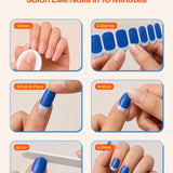 Vintage Blue - ROS Beauty Nail Stickers