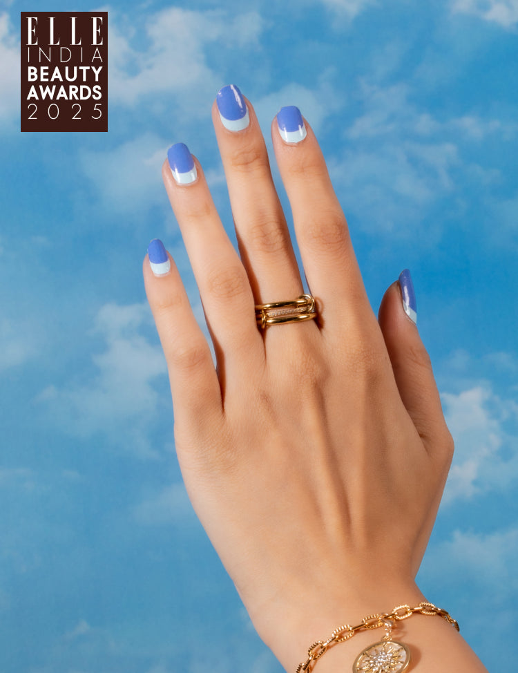 Vintage Blue - ROS Beauty Nail Stickers