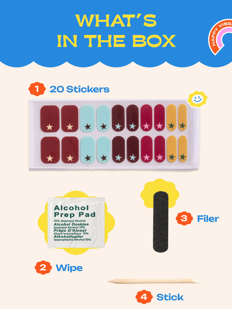 Walk of Fame - ROS Beauty Nail Stickers
