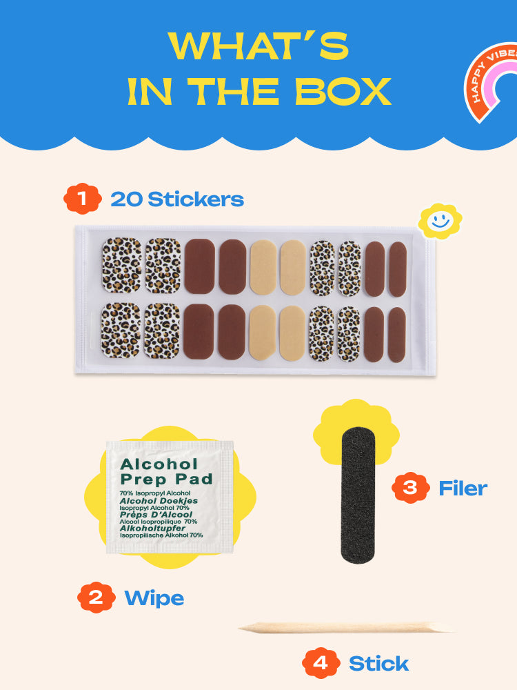 Wild Side - ROS Beauty Nail Stickers