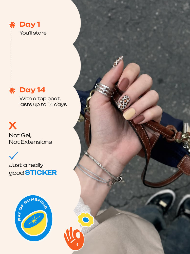 Wild Side - ROS Beauty Nail Stickers