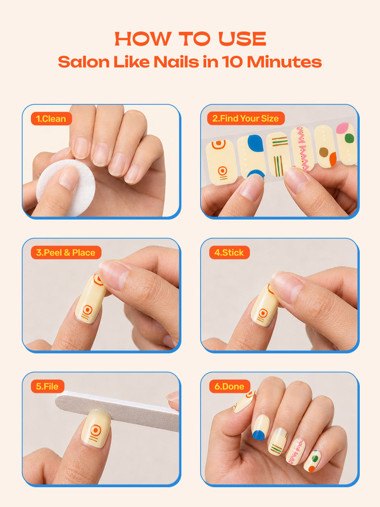 Enchanted Forest - ROS Beauty Nail Stickers