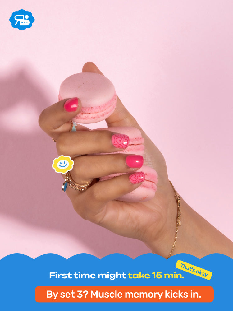 First Crush - ROS Beauty Nail Stickers