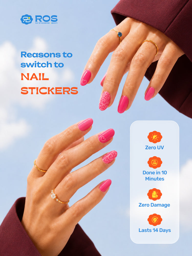 First Crush - ROS Beauty Nail Stickers