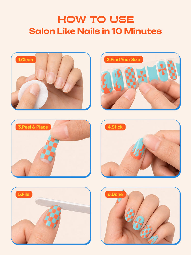 Pattern Princess - ROS Beauty Nail Stickers