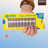 Toasty Taupe - ROS Beauty Nail Stickers