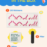 Stupid Cupid - ROS Beauty Nail Stickers