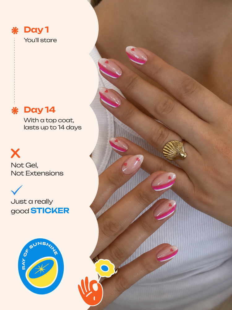 Stupid Cupid - ROS Beauty Nail Stickers