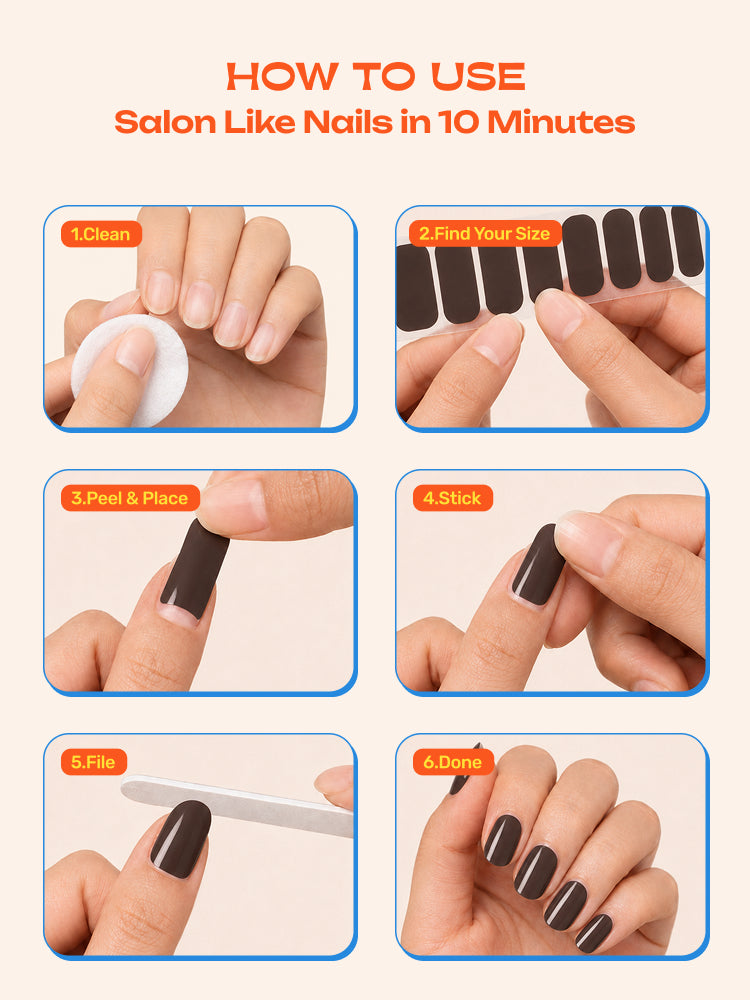 Glitch Mode - ROS Beauty Nail Stickers