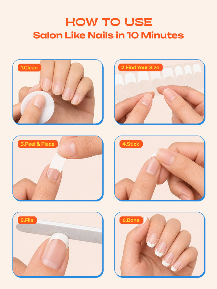 Classique - ROS Beauty Nail Stickers