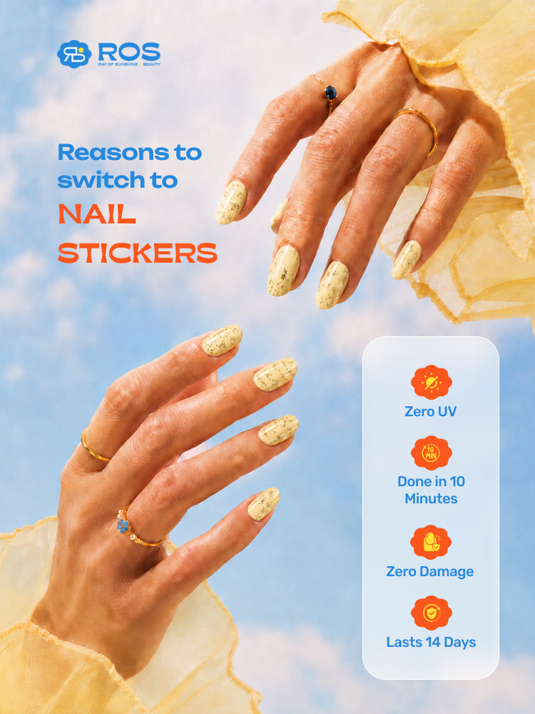 Sparkling Lights - ROS Beauty Nail Stickers