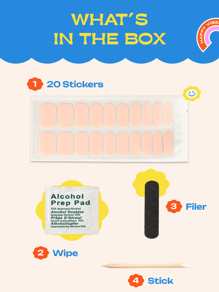 Au Natural - ROS Beauty Nail Stickers