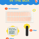 Au Natural - ROS Beauty Nail Stickers