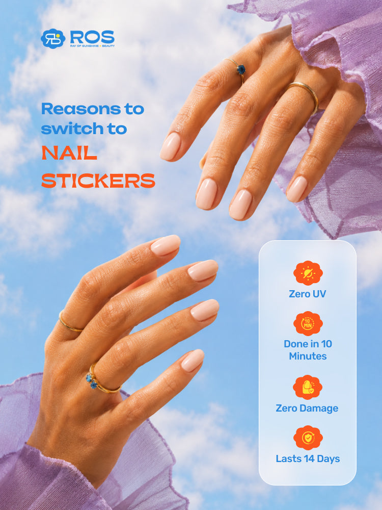 Au Natural - ROS Beauty Nail Stickers