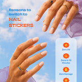 Au Natural - ROS Beauty Nail Stickers