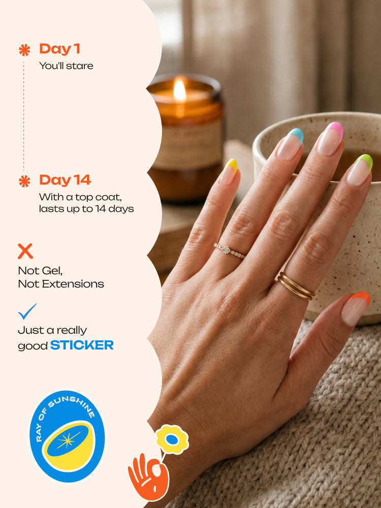 Birds of Paradise - ROS Beauty Nail Stickers